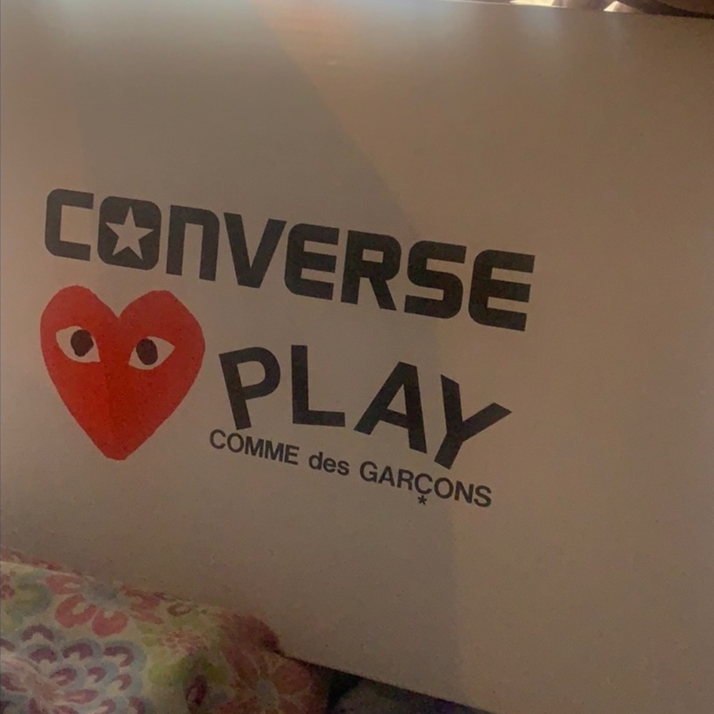 COMME des garçon converse .